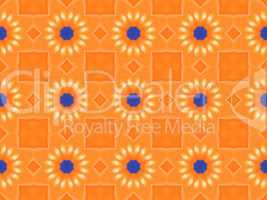 Ethnic pattern. Abstract kaleidoscope  fabric design.