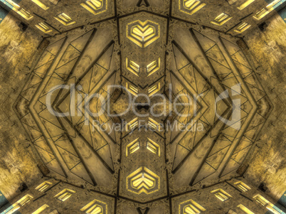 Ethnic pattern. Abstract kaleidoscope  fabric design.