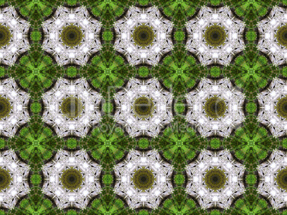 Ethnic pattern. Abstract kaleidoscope  fabric design.