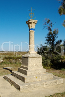 Camargue cross, Saintes-Maries-de-la-mer, France