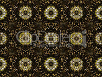 Ethnic pattern. Abstract kaleidoscope  fabric design.