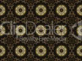 Ethnic pattern. Abstract kaleidoscope  fabric design.