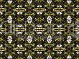 Ethnic pattern. Abstract kaleidoscope  fabric design.