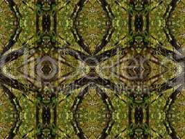 Ethnic pattern. Abstract kaleidoscope  fabric design.