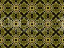 Ethnic pattern. Abstract kaleidoscope  fabric design.