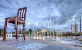 United-Nations place, Geneva, Switzerland, HDR