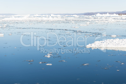 Arctic landscape in Greenland