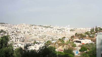 Panorama the old city Jerusalem