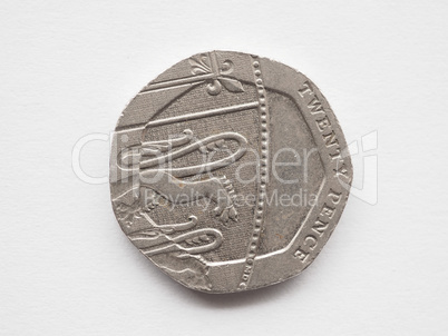 20 Pence coin