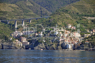 Riomaggiore, Cinque Terre, Italien