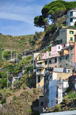 Riomaggiore, Cinque Terre, Italien