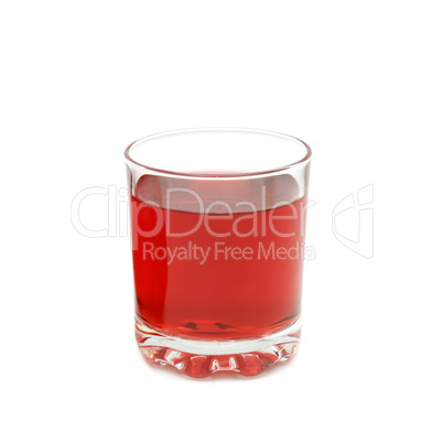 Glass with juice