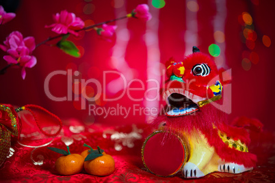 Chinese new year festival decor