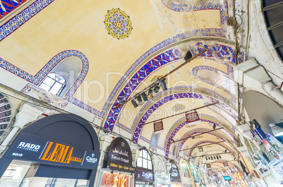 ISTANBUL - SEP 15,: The Grand Bazaar, considered to be the oldes