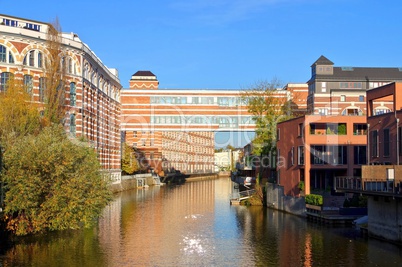 Leipzig Buntgarnwerke - Leipzig brick factory building 01