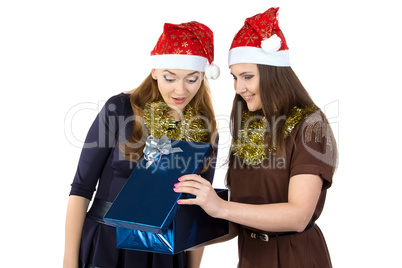 Photo of two women with the gift