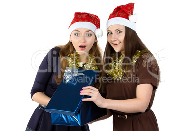 Portrait of two women with the gift