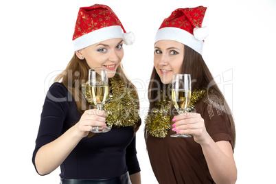 Photo of two women with the glasses