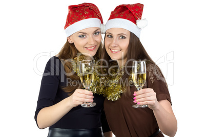Image of two women with the glasses