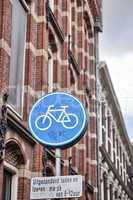 Amsterdam. City streets signs and directions