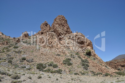 Felsen auf Teneriffa