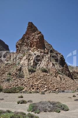 Felsen auf Teneriffa