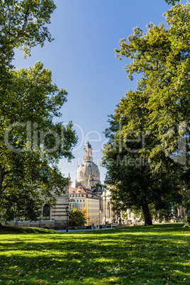 Blick auf die Frauenkirche