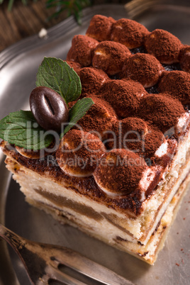 Christmas tiramisu