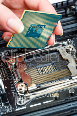 Modern processor and motherboard