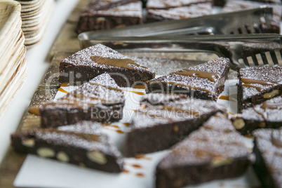 Catering, Buffet und Fingerfood / Schokoladenkuchen