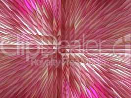 Red abstract background with sharp thorns