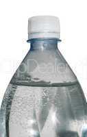 Plastic bottle with water