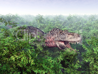 Dinosaurier Tarbosaurus