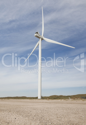 Windmill on the beach