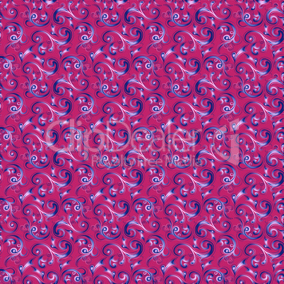 Seamless pattern in crimson color