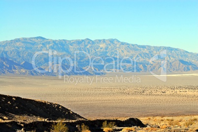 Mountain range in Death Valley