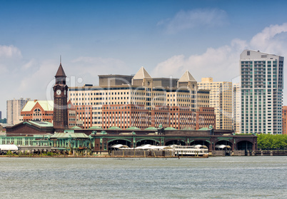 Manhattan skyline with East River - New York