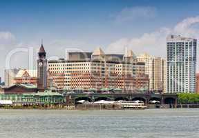 Manhattan skyline with East River - New York