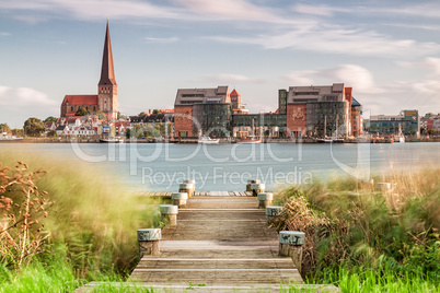 Blick auf Rostock