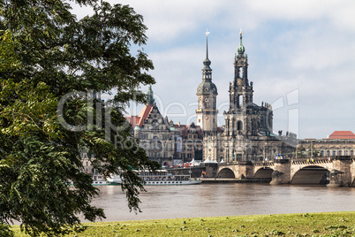 Blick auf Dresden