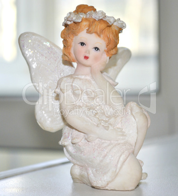 Porcelain figure of the little girl