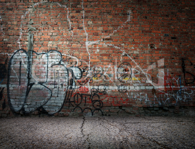 Graffiti on the wall