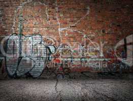 Graffiti on the wall