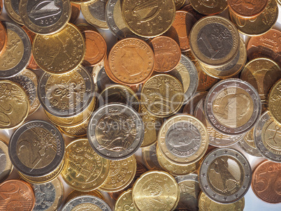 Euro coins