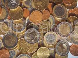 Euro coins