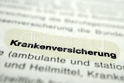 Krankenversicherung