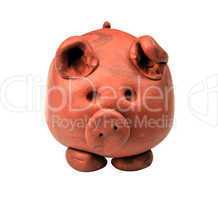 Clay pig