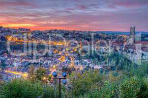 View of Fribourg city, Switzerland, HDR