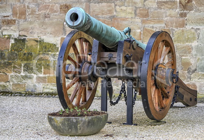 Old cannon, Morges, Switzerland