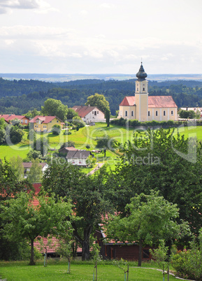 Kirche Sankt Stephanus in Lalling, Bayern